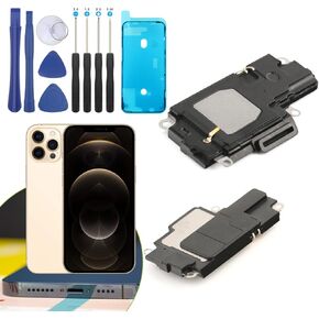 Loud Speaker Replacement for iPhone 12 Pro Max Ring Speaker Buzzer Louder Speaker Replacement for 12 Pro Max with Tool