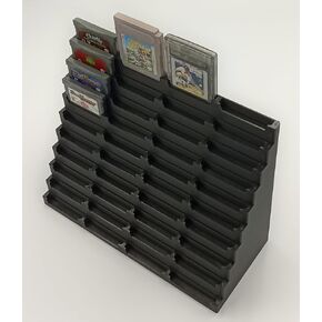 Display Tower, Rack, Case for Game Boy Advance, Game Boy Color, and Original Game Boy Games (Holds 40 games)