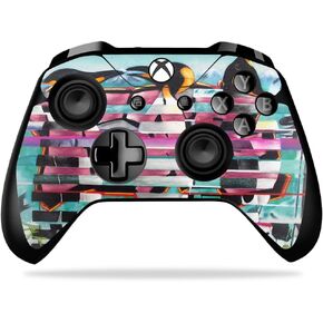 MightySkins Skin Compatible with Microsoft Xbox One X Controller - Penguin Party | Protective, Durable, and Unique Vinyl Decal wrap Cover | Easy to Apply, Remove, and Change Styles | Made in The USA