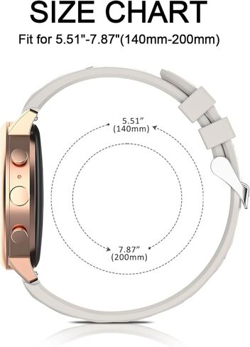 نطاقات ساعة الإصدار السريع 18 مم متوافقة مع Garmin Vivoactive 4S/Vivomove 3S/Venu 3S/Venu 2S ، Sportfit Easyfit Silicone Bands for Forerunner 255S/255S Music/265S in Kuwait