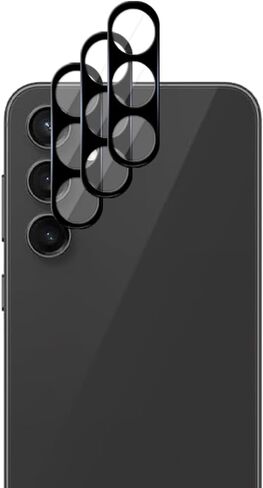 3 حزمة الكاميرا العدسة واقي من الزجاج المقسى ل Samsung Galaxy S23 Fe 5g ، لا تؤثر على الفلاش in Kuwait