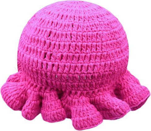 Women Crochet Bucket Hat Cute Winter Ruffled Brim Floppy Cap Handmade Knit Cloche Hats in Saudi Arabia