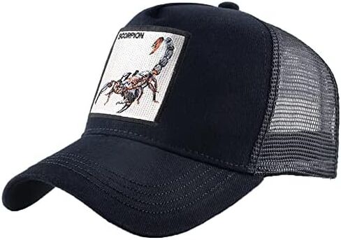 صيف الشاحنة قبعة الرجال الأسود قبعة البيسبول شبكة snapback قبعات المرأة القبعات تطريز الحيوانات ... in Kuwait