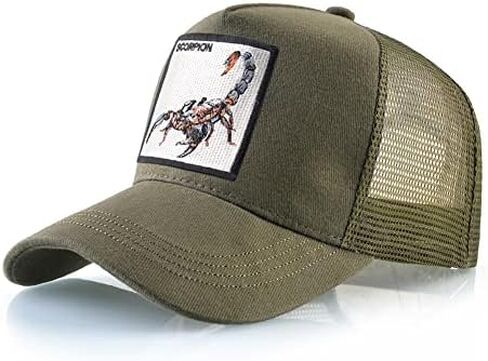 صيف الشاحنة قبعة الرجال الأسود قبعة البيسبول شبكة snapback قبعات المرأة القبعات تطريز الحيوانات ... in Kuwait