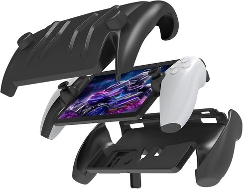 PS5 & PS Portal ، حالة بوابة PS5 مع Kickstand قابل للتعديل ، قذيفة أمامية قابلة للفصل ، أصفر in Saudi Arabia