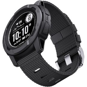 for Garmin Instinct/Instinct 2 Band, Soft Nylon Replacement Watch Strap Compatible with Garmin Instinct Tactical/Tide/Esports/Instinct Solar in Kuwait