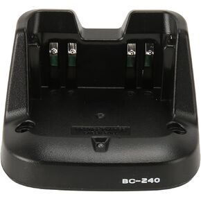 Walkie Talkie Desktop Charger with Fast Charging Indicator Light - 2 Way Radio Charging Base, Portable for Travelling, AC 100‑240V Input, for Icom IC V86 IC U86, BP 298 BP298