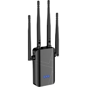2025 WiFi Extender Signal Booster for Home, up to 9000sq. ft Coverage and45+ Devices, Wireless Internet Booster Extender, Long Range WiFi Repeater w/Ethernet Port, 1-Tap Setup