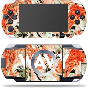 MightySkins Skin Compatible with Sony PSP – Wavy | Protective, Durable, and Unique Vinyl Decal wrap Cover | Easy to Apply, Remove, and Change Styles | Made in The USA
