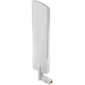 5G 4G Antenna 35dbi 600-6000Mhz SMA Male High Gain Universal Wide Band Omni Antenna for 3G 4G 5G GPRS GSM Router Wireless Network Card USB Adapter Security IP Camera Surveillance Monitor
