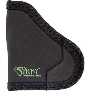 Sticky Holsters Concealment Holster for Men and Women - SM-2 - Fits Pocket .380s, Kimber Micro and Similar with up to 2.5" Barrel Without Laser - for Left and Right-Hand Draw; IWB and Pocket Carry