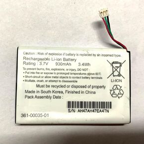 361-00035-01 Replacement Battery for Garmin Nuvi 1200 Nuvi 1205 Nuvi 1205W Nuvi 1250 Nuvi 1255W Nuvi 1260 Nuvi 1260W Nuvi 140T Nuvi 150T Nuvi 2595LMT