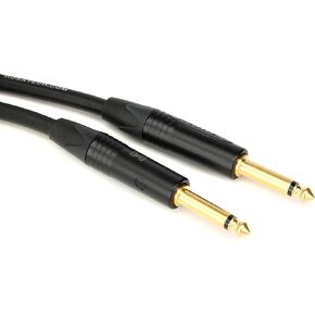 Hosa CGK-001RR Right-angle to Right-angle Edge Guitar Pedalboard Patch Cable - 12 inch