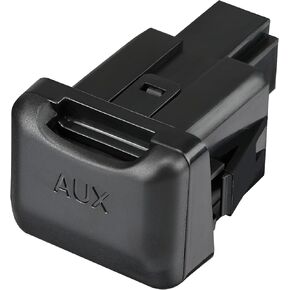 JOYTUTUS Aux Port Replacement Compatible with 2006-2011 Civic 2009-2011 CRV, Auxiliary Port Jack Adapter Replacement 39112-SNA-A01/39112SNAA01, Auxiliary Input Adapter Audio Input Jack