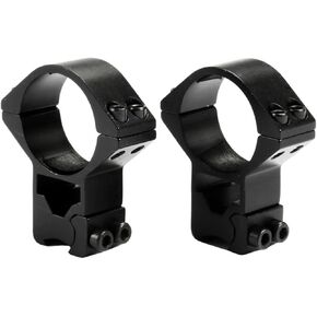 MIZUGIWA 30mm/2Pcs, High Profile, 11mm Dovetail, See-Thru, Scope Mount Rings