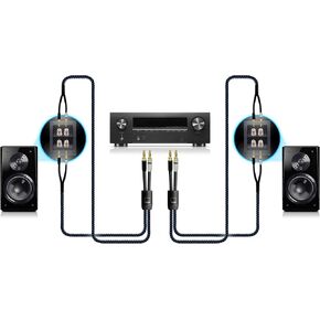SVS SoundPath Ultra Bi-Wire Speaker Cable with Spade Connectors (10 feet)