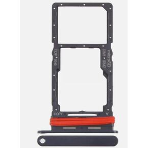 2X SIM Card Tray SD Card Holder Slot Replacement Compatible with Samsung Galaxy A16 5G SM-A166 Black