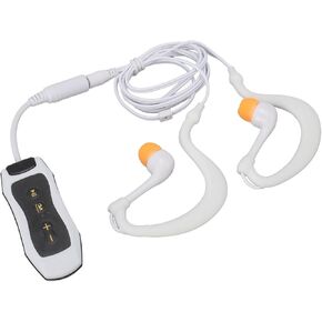 IPX8 MP3 Player with Earphone, ABS and Rubber Material, Hydrodynamic Design, Excellent Sound, Suitable for Outdoor Sports (8GB)