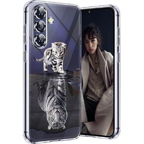 Compatible with Samsung Galaxy A16 5G Case Clear Slim Protective Cases Cat TPU A16 5G Back Cover Full Body Protector Animal Thin Phone Case for Samsung Galaxy A16 5G (Cats)