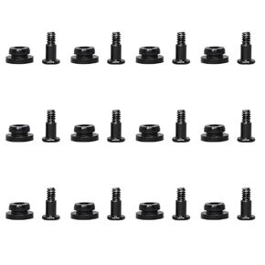 Maxmoral 12 Sets Hard Disk Drive Screws 3.5 Inch Hard Disk Shock Absorbing Screw Shock Absorption Rubber Washer Kit PC Hard Disk Drive Mounting Accessories for 3.5 Inch HDD SSD