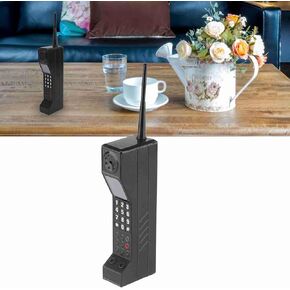 Brick Phone, 80s 90s Vintage Phone Prop, Old Cell Phone, Simulation Photographic Props Retro Cell Phone for Party Home Decorations