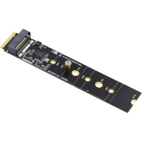 NFHK SATA NGFF Key B+M SSD to NVME M-Key Motherboard Desktop Adapter Converter SSD Card JMB582 2280