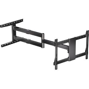 47" Extra Long Arm TV Wall Mount for 37-75 Inch TV, Full Motion Corner TV Mount with Extension Articulating Arm Swivel and Tilt, Max VESA 600x400mm, Fits 16" 18" Studs Up to 99 lbs
