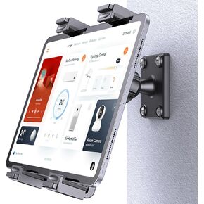 حامل جدار الجدار اللوحي Ohlpro ، محفور المسمار التثبيت على جدار ipad مع تعديل 360 درجة ، مشبك حامل اللوحية العالمي متوافق مع 7-11 '' 'iPad ، eReader ، Kindle Fire HD ، Galaxy Tab in Kuwait