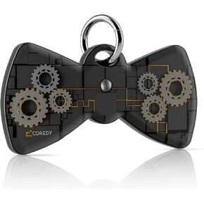 Coredy Bluetooth Tracker, Works with Apple Find My (iOS Only), Key Finder and Item Locator with Electronics Light Indicator, Global Signal Source GPS Finders for Wallet, Key Chain Accessories, HW04