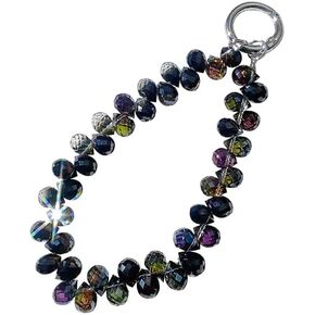 Crystal mobile phone wrist strap, mobile phone pendant chain, bead string, mobile phone hanging rope strap