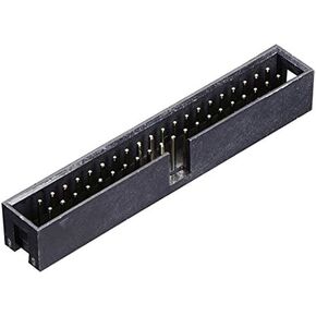 Adafruit 1993 40 pin موصل الأسلاك الأسود - موصلات الأسلاك (40 دبوسًا ، أسود ، ذهبي ، 4.5 جم ، 58 مم ، 12 مم) in Kuwait