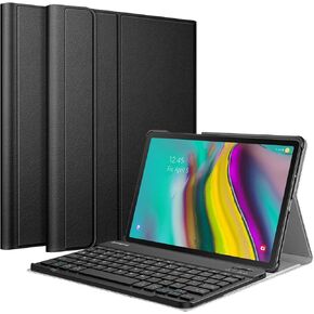 FINTIE Keyboard Case for Samsung Galaxy Tab S5e 10.5 2019 Model SM-T720/T725/T727, Slim Stand Cover w/Detachable Wireless Bluetooth Keyboard, Black
