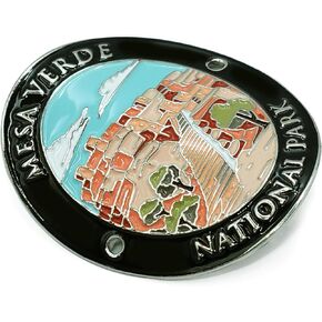 Mesa Verde National Park Walking Medallion Stick Hiking, Lightweight Medallion Walking Stick for Easy Transport, Trekking Hiking Walking Pole Stick