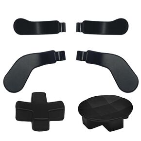 6 in 1 Elite Controller Paddles for Xbox Elite Series 2,Metal D-Pads set for Xbox Elite Series 2 Core,Stainless Steel Interchangeable Replacement Parts Accessories for Xbox Controller Elite(Black)