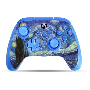 ألعاب الجلد متوافقة مع Powera Xbox Series X | S وحدة تحكم سلكية محسّنة - Night Night - Premium 3M Vinyl Wrap Decal Cover - من السهل تطبيق | مصنوع في الولايات المتحدة الأمريكية من قبل Mayyskins