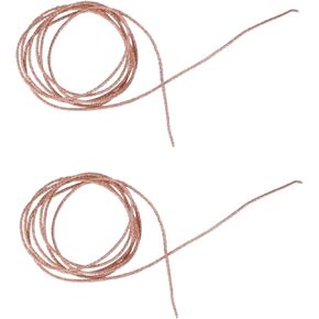Speaker Leads Wire, Speaker Wire S Subwoofer Wire Cable Repair 8 Strands Braided Pure Copper Wire for Speaker Repair Wire(2 Meter)