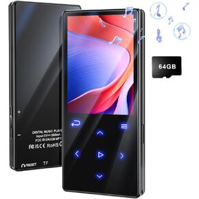 مشغل 128 جيجابايت MP3 Player Bluetooth MP3 مع مشغل موسيقى متعدد الوظائف بلوتوث 5.0 in Kuwait