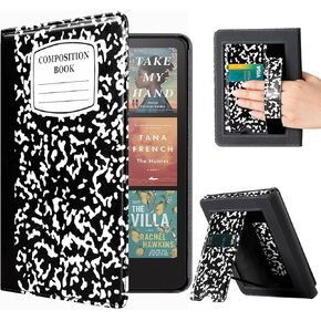 CoBak Case with Stand for Kindle Paperwhite 12th Gen 2024 Released (7") & Kindle Colorsoft Signature Edition - Durable PU Leather Cover with Auto Sleep Wake, Card Slot, Hand Strap Feature