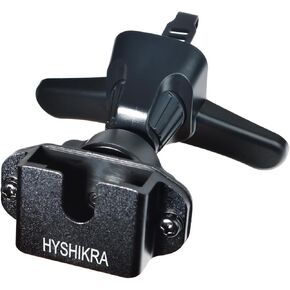 Car Radio Holder Mount, Super Stable Air Vent Mic Car Mount with Ball Joint Metal Hook Clip and Non-Slip Design for BaoFeng pxton Yaesu Motorola Midland Cobra CB Walkie-Talkie Microphone