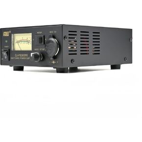 30A DC 13.8V Bench DC Power Supply, Ham Radio Regulated Switching Power Supply, AC to DC Power Converter with Analog V/A Meter & Car Cigarette Lighter Socket, Noise Offset Control