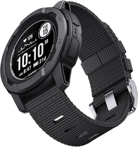 for Garmin Instinct/Instinct 2 Band, Soft Nylon Replacement Watch Strap Compatible with Garmin Instinct Tactical/Tide/Esports/Instinct Solar in Kuwait