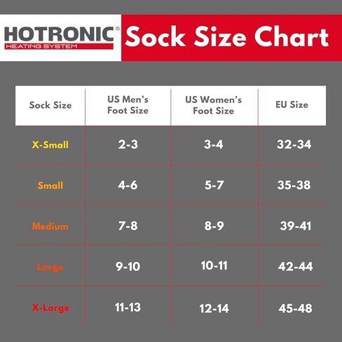 Hotronic Heat Socks Only XLP Pfi 30 Surround Thin in Saudi Arabia
