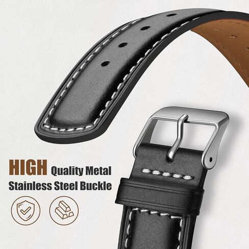Leather Bands Compatible with Apple Watch Bands 49mm 46mm 45mm 44mm 42mm 40mm for Men Women, Vintage Genuine Leather Wristband Replacement Bands for iWatch Series 10 9 8 7 6 5 4 3 2 1 SE Ultra2 in Kuwait
