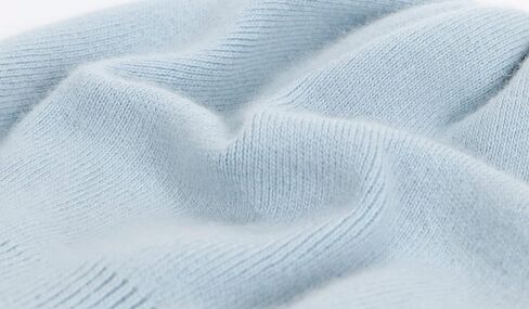 Women Cashmere Winter Slouchy Knit Beanie Hat with Real Fur Pom Pom Winter Beanie Knit Stocking Cap Ski Hat in Kuwait