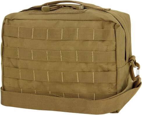 Condor #137 فائدة كيس الكتف Coyote Brown ، 8 "H x 12" W x 4.5 "D. in Kuwait