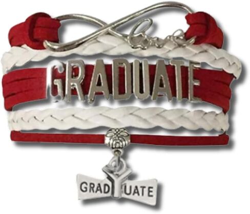 Infinity Collection Graduation Jewelry, Class of 2023 Graduate Bracelet- Perfect Graduation Gift- (10 Colors) in Saudi Arabia