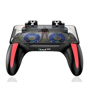 Mobile Phone Gamepad, Game Controller, Mobile Game Controller with Dual Cooling Fans, 2500mah / 5000mah Battery Optional, Suitable for 4.7-6.5 Inch Mobile Phones.(5000mah)