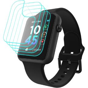 [5 Pack] Futanwei for iTouch Air 4 Screen Protector iTouch Air 4 Smart Watch Screen Protector PET Film 1.52"[Case Friendly][Anti-Scratch][Bubble Free] Screen Protector for iTouch Air 4 Smartwatch 41mm