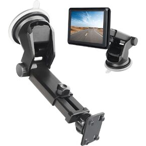 Backup Camera Monitor Mount,Rear View Camera Screen Windshield Suction Cup Mounting Bracket,Back Up Camera Display Monitor Dashboard Holder,Rvs Reverse Cam Monitor Replacement Window Mount