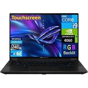 ASUS ROG Flow X16 2-in-1 Laptop 16.0" Touchscreen WQXGA Display (Intel i9-13900H, GeForce RTX 4060 8GB, 64GB DDR5, 4TB SSD, RGB KB, Thunderbolt 4, WiFi 6E, Webcam, Bluetooth 5.3, Win11H)